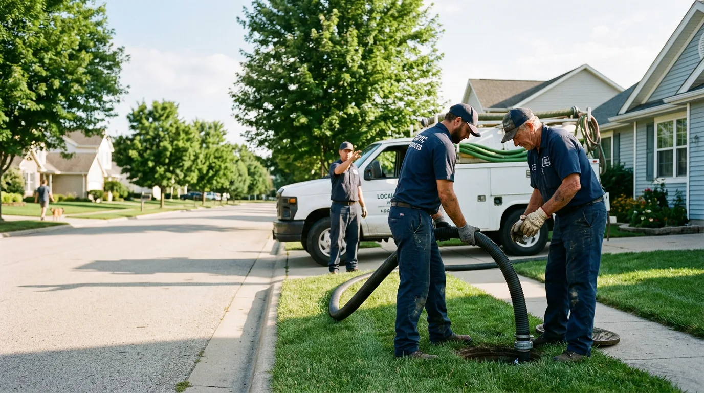 Septic Tank Cleaning in Justice, WV